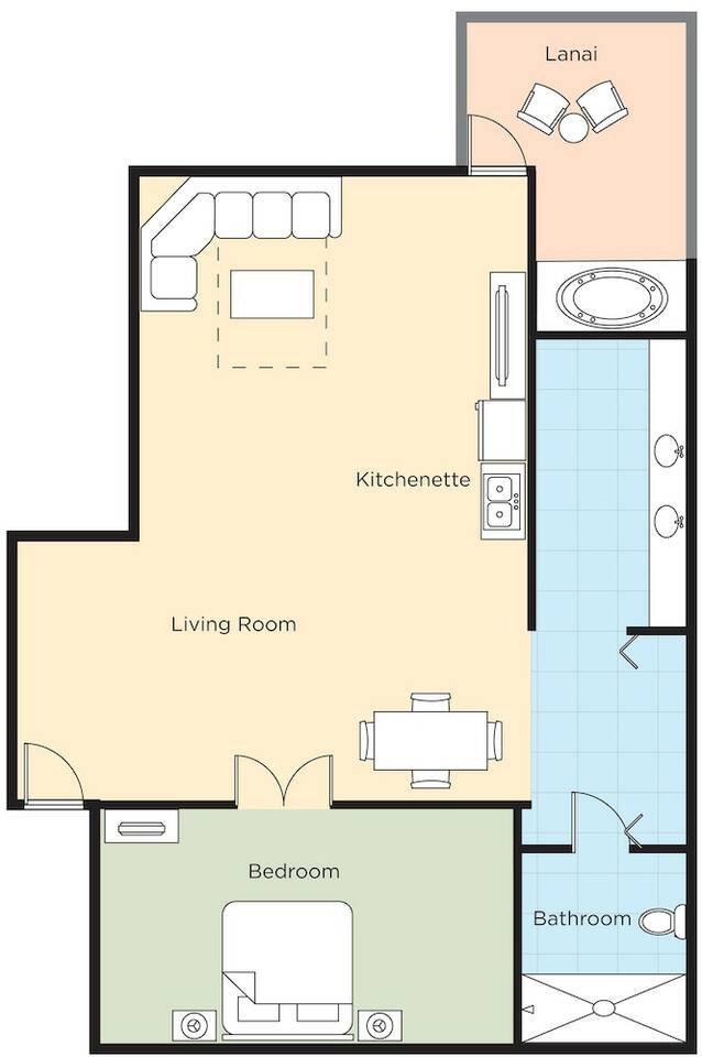 Layout of the Condo
