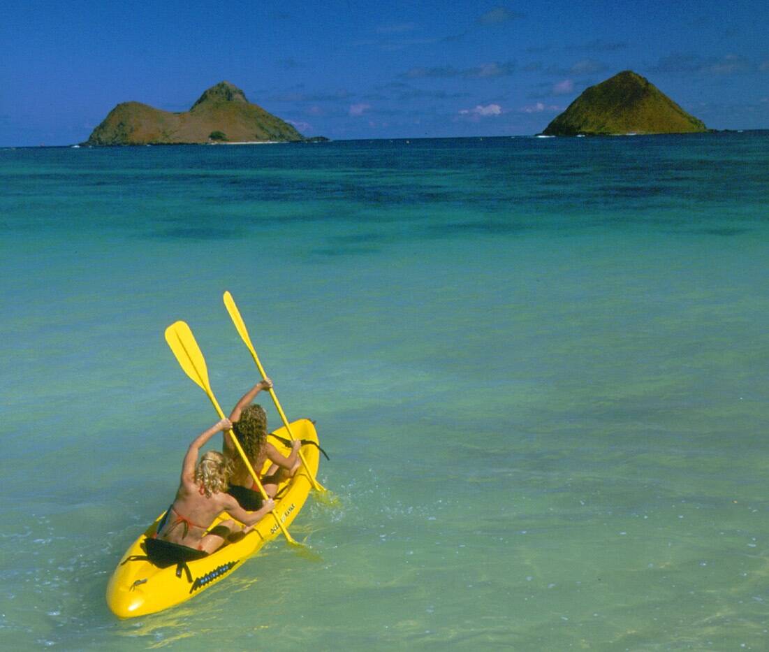 Kayak Rental – Kailua Beach $49 Per Person - BOOK NOW AND PAY IN PERSON